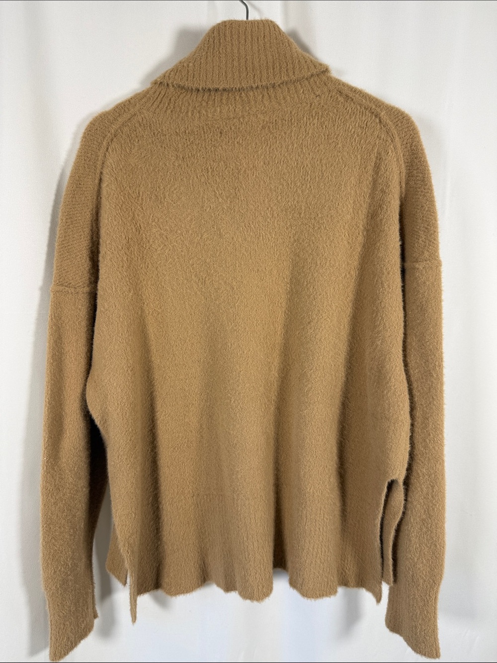 aerie Camel Cozy Turtleneck Sweater - Picture 2 of 3